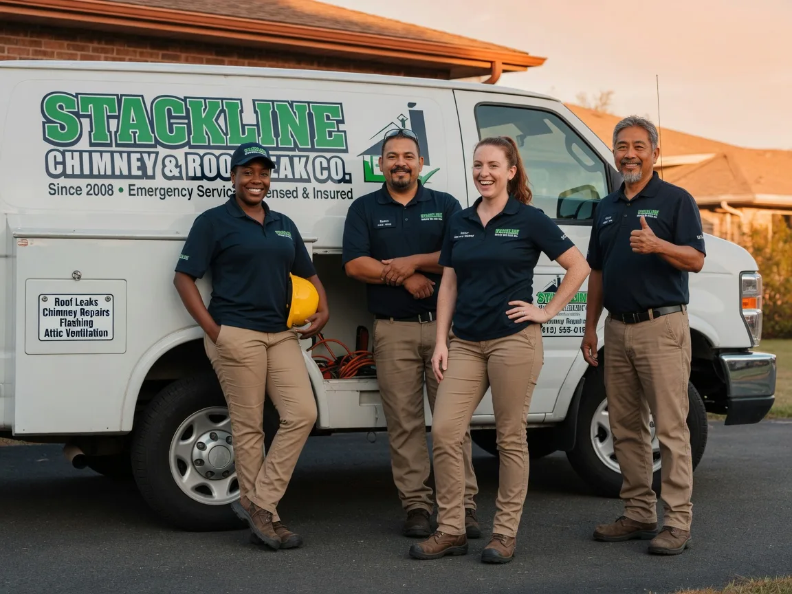 Chimney flashing repair company in Creekside, PA